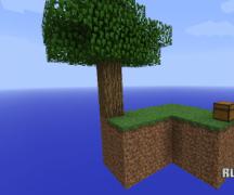 Walkthrough of the SkyBlock map in Minecraft Download skyblock and how to use it